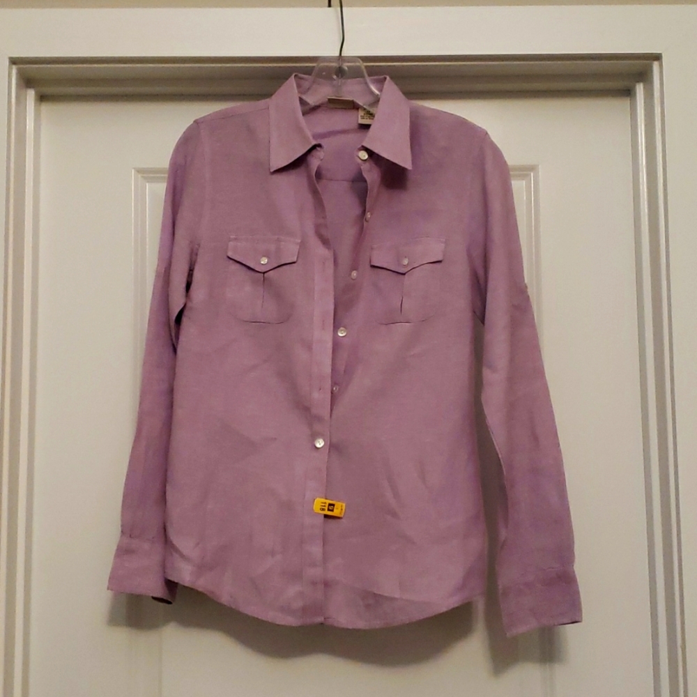 Classic LLBEAN linen shirt XS
